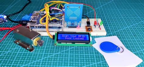 rfid door lock system using arduino and rc522|arduino rfid door lock.